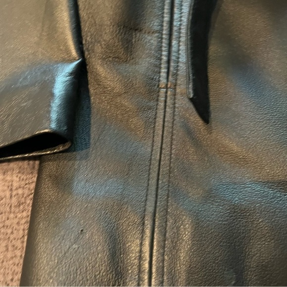 LADIES Worthington Leather Jacket - Picture 5 of 8
